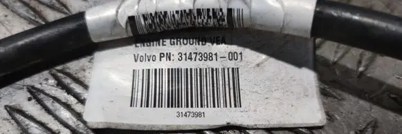 Volvo V60 Negative earth cable (battery) 31473981