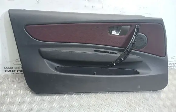 BMW 1 E81 E87 Front door card panel trim 6341938