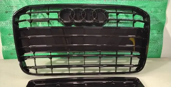 Audi A6 S6 C7 4G Front bumper upper radiator grill FULBLACK 4G0853653A 4G0853651A