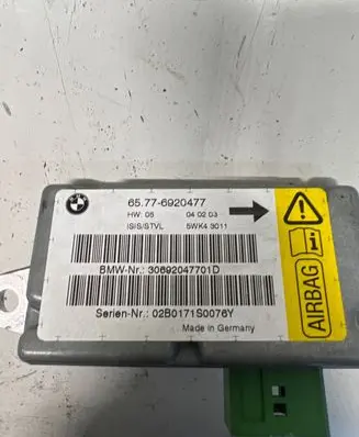 BMW 7 E65 E66 Airbag deployment crash/impact sensor 30692047701D 02801718007Y 5WK46011