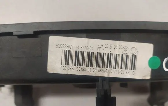Citroen C5 Climate control unit 96326398ZK 69490001