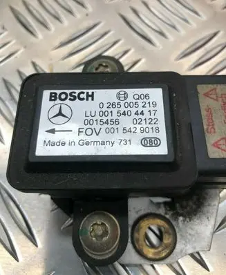 Mercedes-Benz A W168 ESP acceleration yaw rate sensor 0265005219