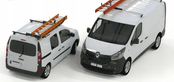 Renault Trafic II (X83) Roof trunk box 