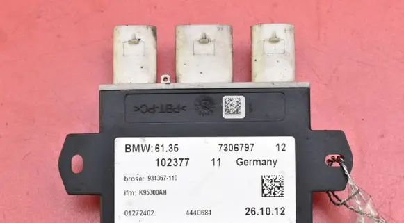 BMW 7 F01 F02 F03 F04 Engine control unit/module ECU 7306797