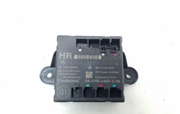 Mercedes-Benz CLS C218 X218 Door control unit/module A2129004414