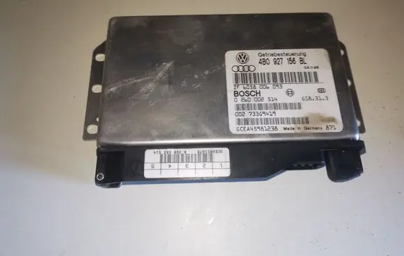 Audi A6 S6 C5 4B Gearbox control unit/module 4B0927156BL 0260002514