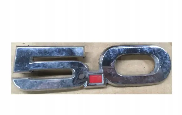 Ford Mustang VI Fender model badge letters 