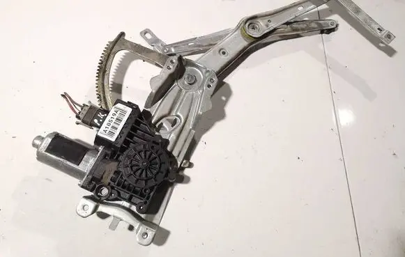 Sliding door window regulator with motor
