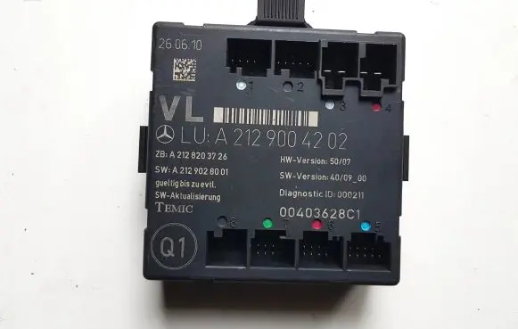 Mercedes-Benz GLK (X204) Door control unit/module A2129004202