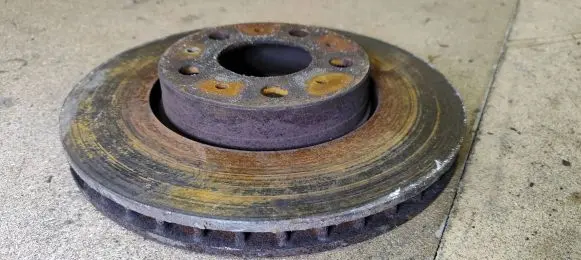 Front brake disc