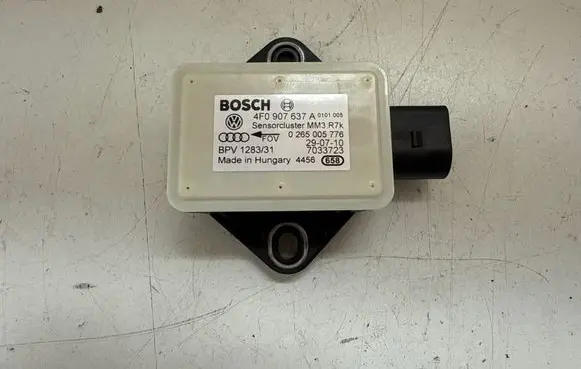 Audi A6 S6 C6 4F ESP acceleration yaw rate sensor 4F0907637A 7033723 0265005776