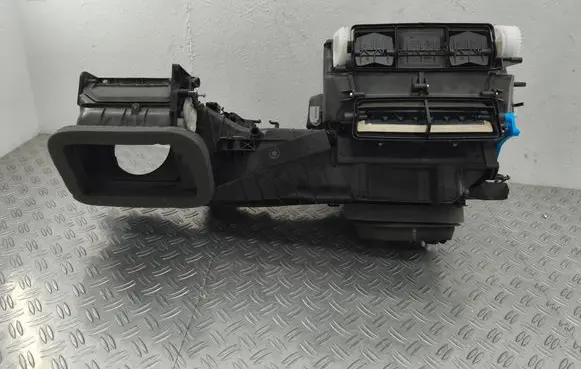 Interior heater climate box assembly