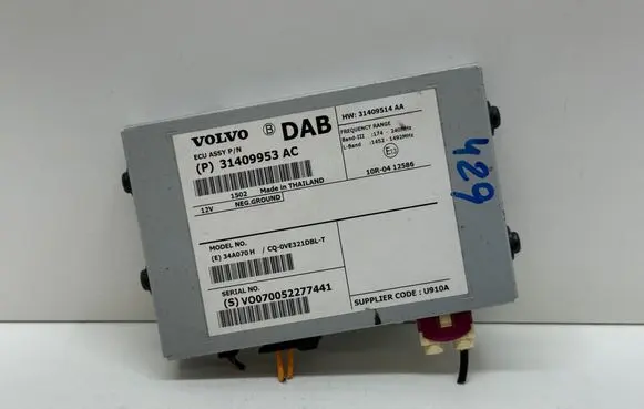 Volvo XC60 Antenna control unit 31409514 31409953 V0070052277441