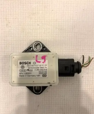 Audi A4 S4 B7 8E 8H ESP acceleration yaw rate sensor 8E0907637B 0265005618 150705