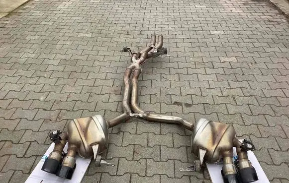 Porsche Macan (95B) Muffler/silencer 95B253610C 95B253181JS
