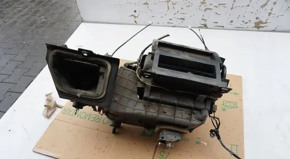 Interior heater climate box assembly