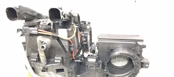 Interior heater climate box assembly