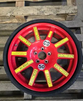 Porsche Macan (95B) R18 spare wheel 95B601027