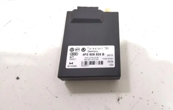 Audi Q7 4L Auxiliary heating control unit/module 4F0909509B