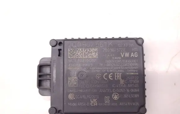 Man TGE 1gen Distronic sensor radar 2Q0907561K 2Q0907572E