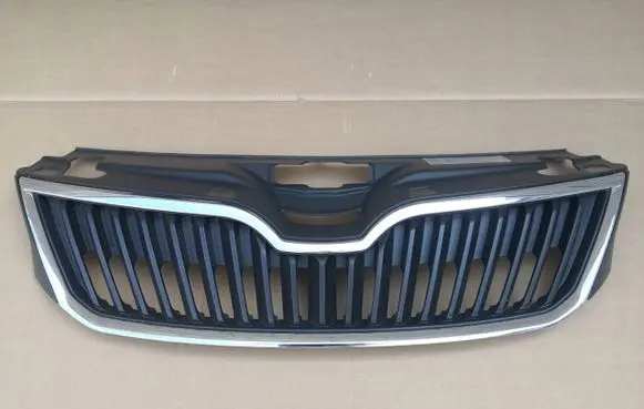 Skoda Rapid (NH) Front bumper upper radiator grill 5JA853668
