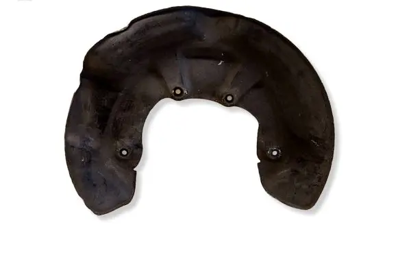 Audi A6 S6 C6 4F Front brake disc dust cover plate 4F0615312A