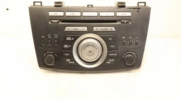 Mazda 3 II Radio/GPS head unit trim BDA666ARXB