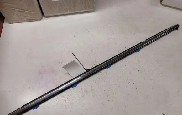 Mazda 6 Rear door glass trim molding 