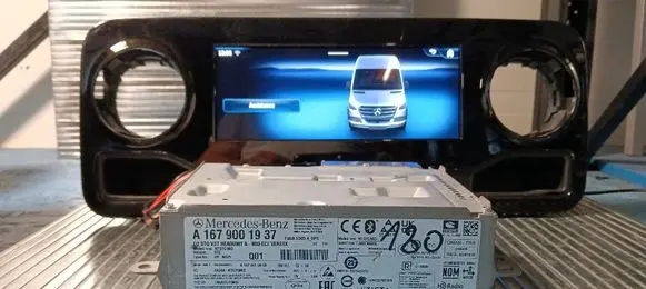 Mercedes-Benz GLE W167 Radio/CD/DVD/GPS head unit A1679001937