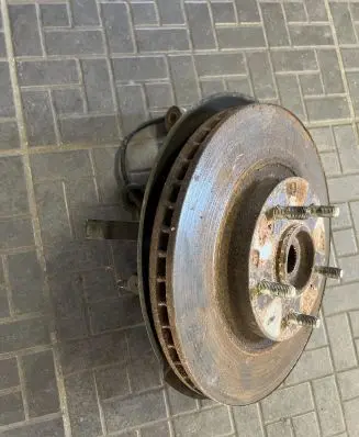 Hyundai Santa Fe Front wheel hub spindle knuckle