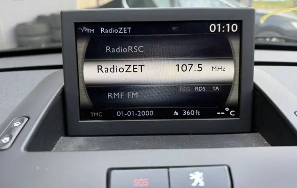 Peugeot 3008 I Screen/display/small screen 98006850ZD