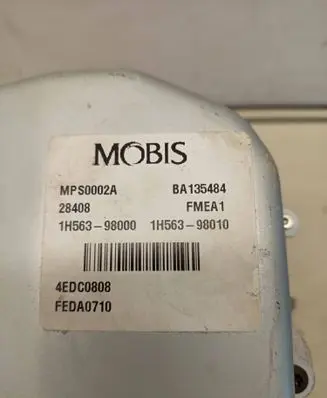 KIA Ceed Steering wheel axle 08K202915 1H56398010 4EDC0808