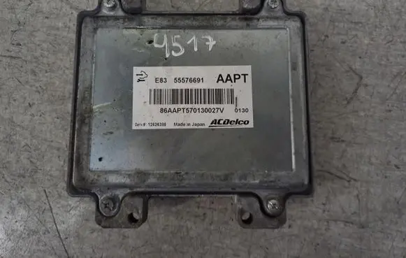 Opel Corsa D Engine control unit/module ECU 55576691