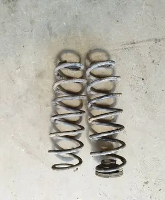 Rear coil spring