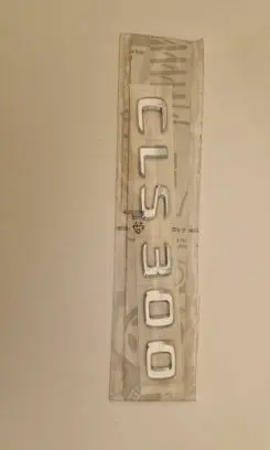 Mercedes-Benz CLS C219 Manufacturer badge logo/emblem A2198171315