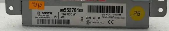Citroen C3 Radio/CD/DVD/GPS head unit 9855270480