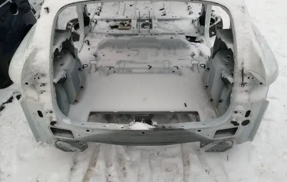 Renault Megane E-Tech Trunk bottom trim panel 
