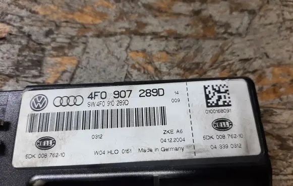 Audi A6 S6 C6 4F Comfort/convenience module 4F0907289D 4F0910289D