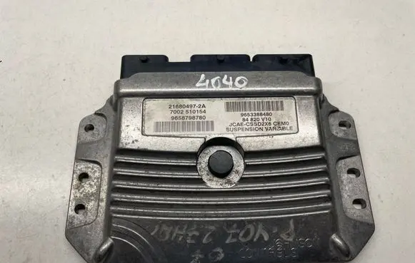 Peugeot 407 Gearbox control unit/module 9658798780 9653388480