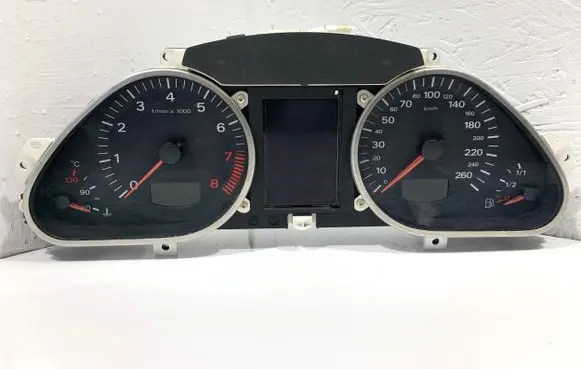 Audi A6 S6 C6 4F Speedometer (instrument cluster) 4F0920900M 4F0910900A 503000730106