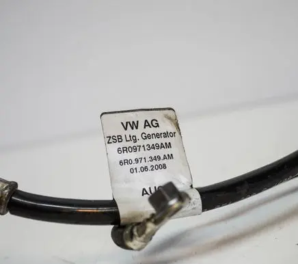 Volkswagen Polo V 6R Negative earth cable (battery)