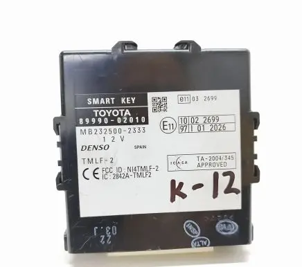 Toyota Auris 150 Other control units/modules 8999002010 MB2325002333 2842ATMLF2