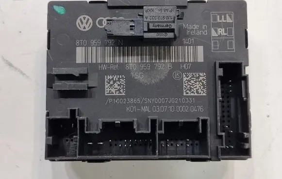 Audi A5 8T 8F Door control unit/module 8T0959792N 8T0959792B