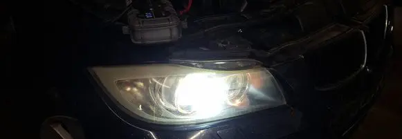 BMW 3 E90 E91 Headlight/headlamp 6942744 631169427449