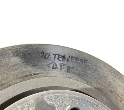 Chevrolet Traverse II Front brake disc 13546862
