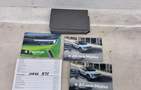 Opel Mokka B Owners service history hand book 