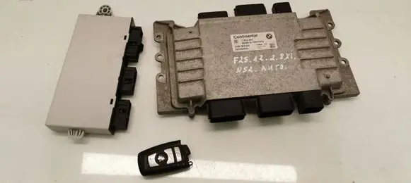 BMW X3 F25 Engine ECU kit and lock set 7634083 5WK92620 MSV