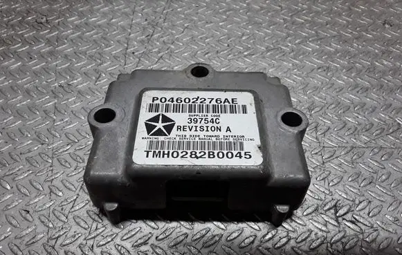 Airbag deployment crash/impact sensor