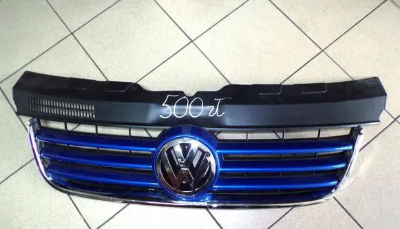 Volkswagen Multivan T5 Front bumper upper radiator grill 7H5
