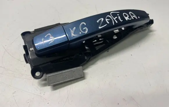 Opel Zafira C Front door exterior handle 14096102